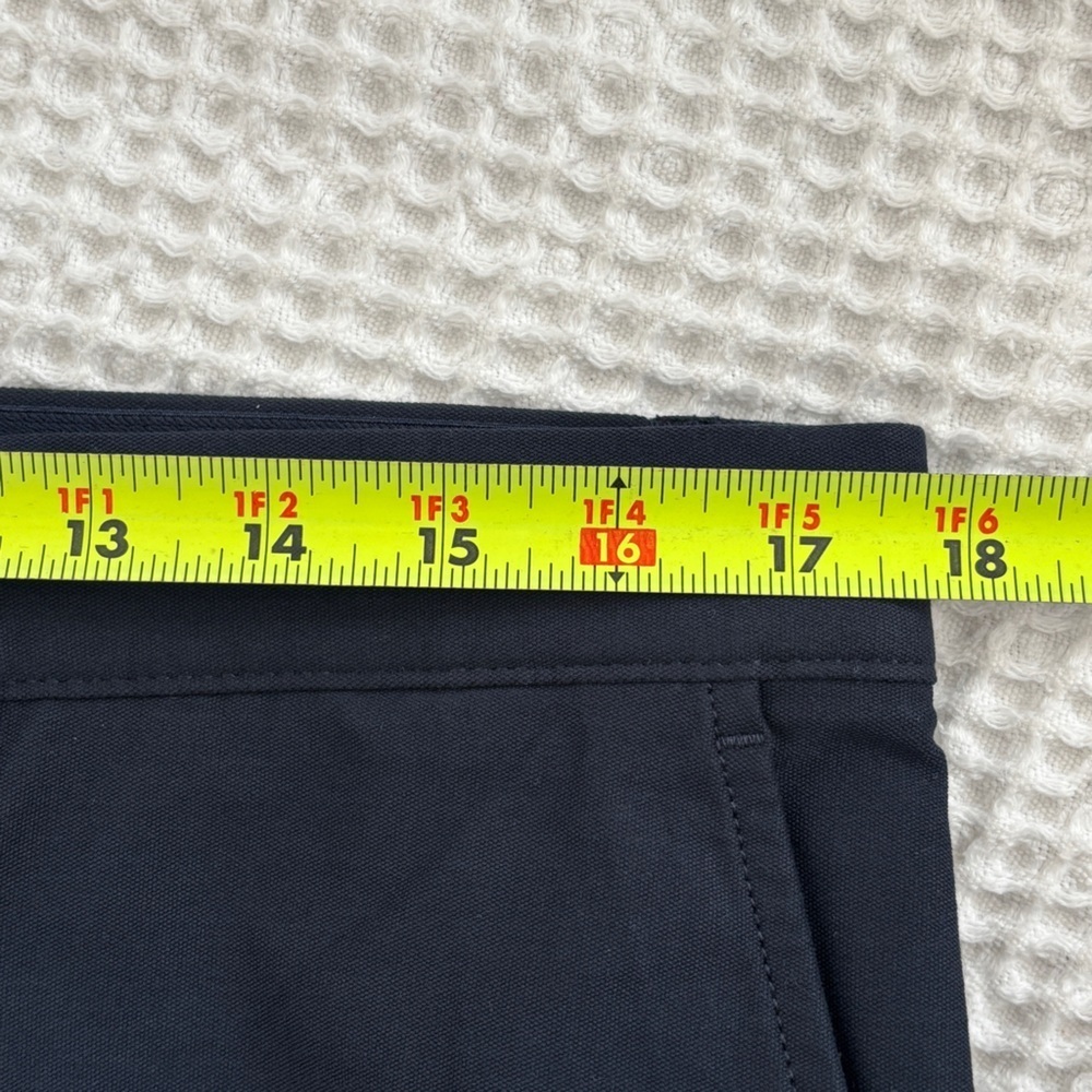 NWT Mens J Crew Navy Blue 484 Slim-fit tech pants 34x32 commuter work pants - Picture 12 of 14
